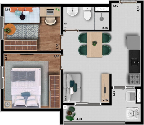 Imagem Apartamento com 2 Quartos à Venda, 38 m² em Freguesia Do ó - São Paulo