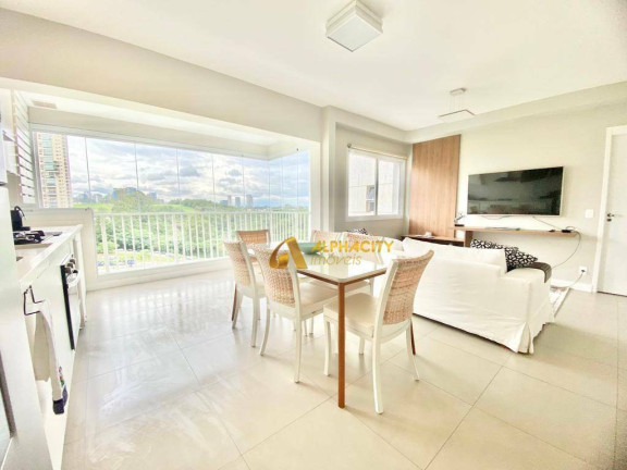 Foto do imóvel Apartamento com 1 Quarto à Venda ou Locação, 58 m² em Alphaville Empresarial - Barueri