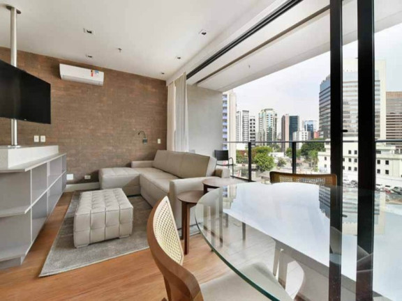 Foto do imóvel Flat com 1 Quarto à Venda, 62 m² em Vila Olímpia - São Paulo