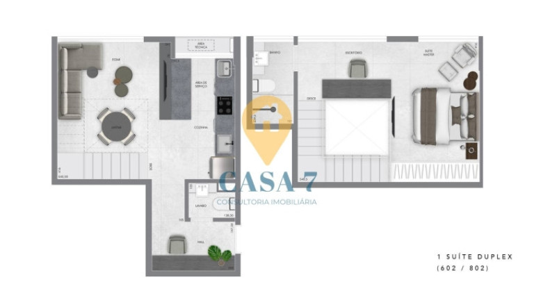 Imagem Apartamento com 1 Quarto à Venda, 40 m² em Carmo - Belo Horizonte