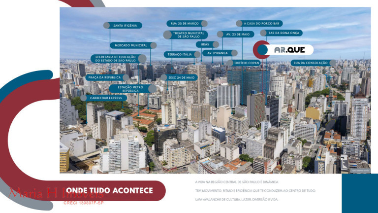 Imagem Apartamento com 1 Quarto à Venda, 26 m² em República - São Paulo