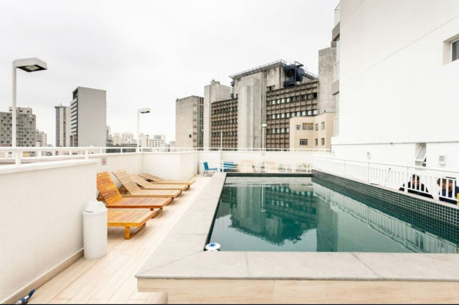 Foto do imóvel Apartamento com 1 Quarto à Venda, 34 m² em República - São Paulo