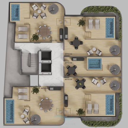 Foto do imóvel Imóvel com 2 Quartos à Venda, 64 m² em Cabo Branco - João Pessoa