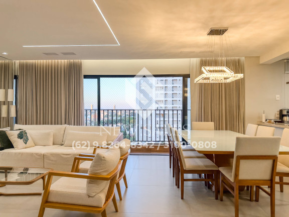 Foto do imóvel Apartamento com 3 Quartos à Venda, 137 m² em Setor Marista - Goiânia
