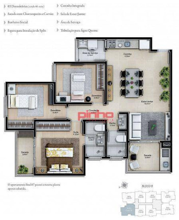 Imagem Apartamento com 3 Quartos à Venda, 156 m² em Agronômica - Florianópolis