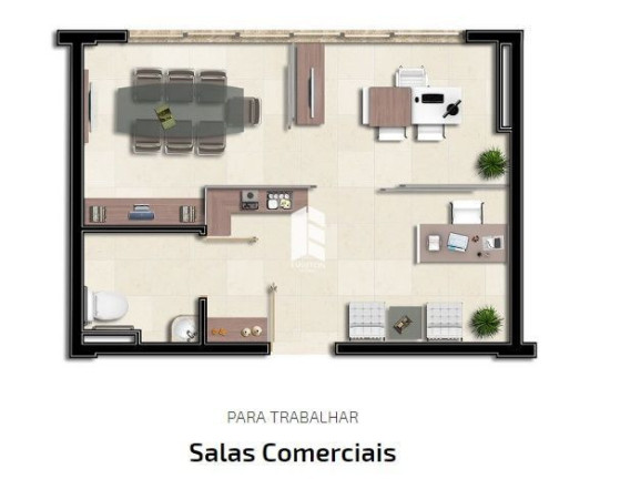 Imagem Imóvel Comercial à Venda, 34 m² em Centro - Santa Maria