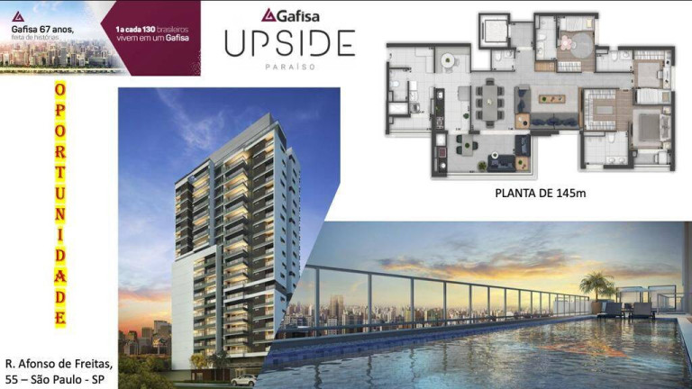 Foto do imóvel Apartamento com 3 Quartos à Venda, 145 m² em Paraíso - São Paulo Foto do imóvel Apartamento com 3 Quartos à Venda, 145 m² em Paraíso - São Paulo