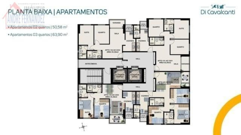 Imagem Apartamento com 3 Quartos à Venda, 63 m² em Madalena - Recife