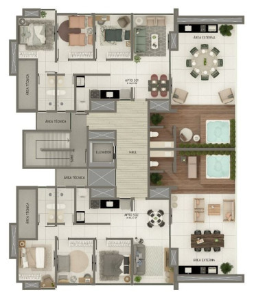 Imagem Apartamento com 2 Quartos à Venda, 59 m² em Tambauzinho - João Pessoa