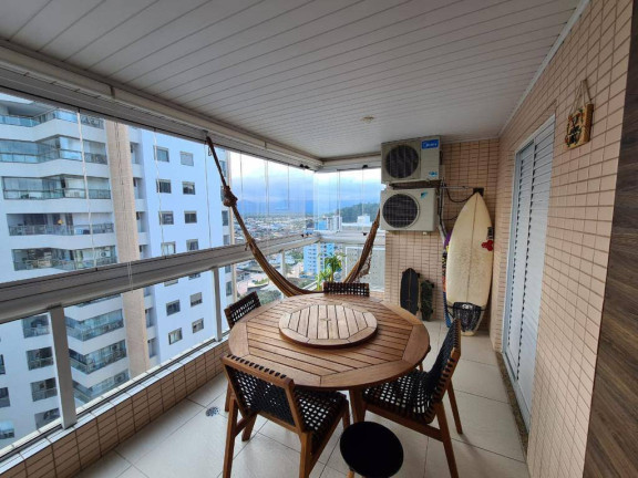 Foto do imóvel Apartamento com 3 Quartos à Venda, 125 m² em Canto Do Forte - Praia Grande