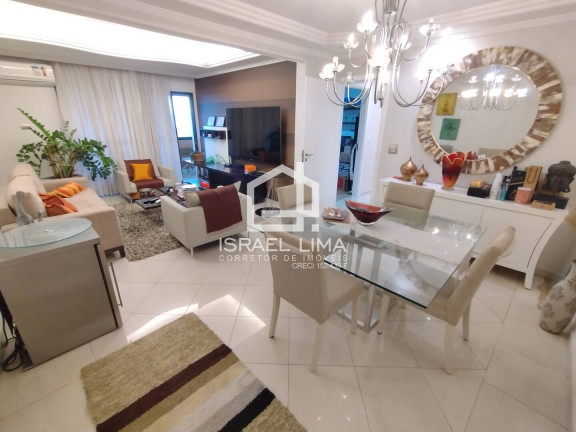 Foto do imóvel Apartamento com 3 Quartos à Venda, 144 m² em Embaré - Santos