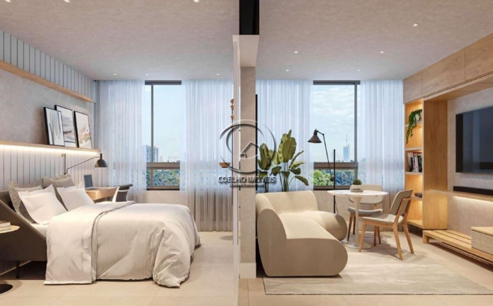 Foto do imóvel Apartamento com 1 Quarto à Venda, 35 m² em águas Claras Sul - águas Claras