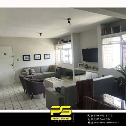 Foto do imóvel Cobertura com 4 Quartos à Venda, 182 m² em Jardim Oceania - João Pessoa