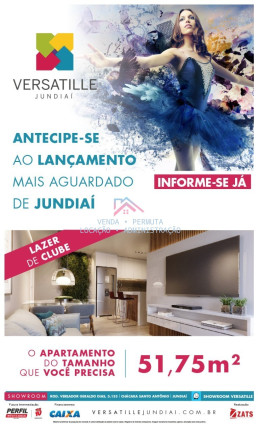 Imagem Apartamento com 2 Quartos à Venda, 51 m² em Parque Centenário - Jundiaí