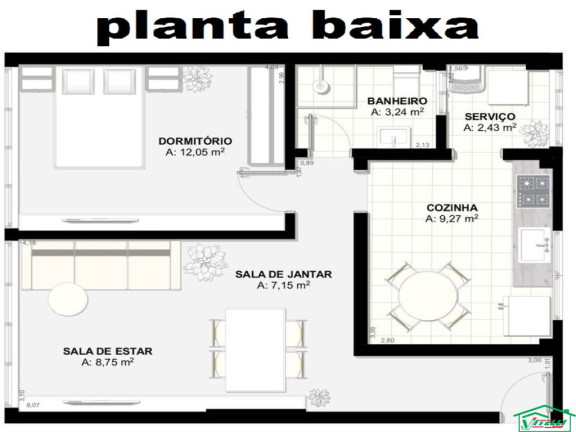 Imagem Apartamento com 1 Quarto à Venda, 55 m² em Mooca - Excelente Apto E Localização!!! - São Paulo