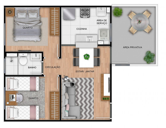 Imagem Apartamento com 2 Quartos à Venda, 38 m² em Jardim Novo Portugal - Guarulhos