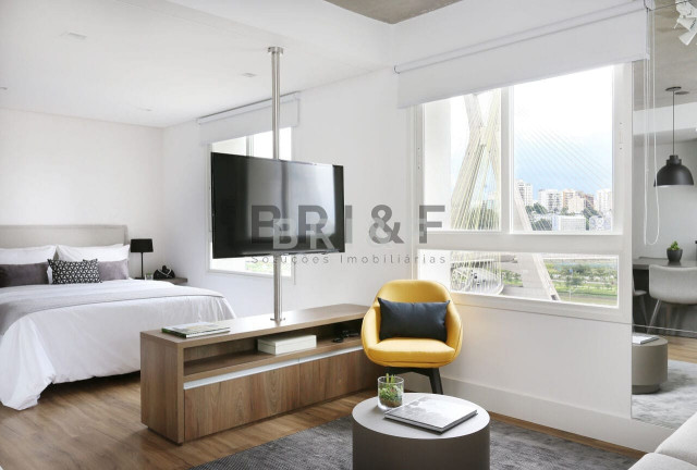 Imagem Apartamento com 1 Quarto para Alugar, 63 m² em Cidade Monções - São Paulo