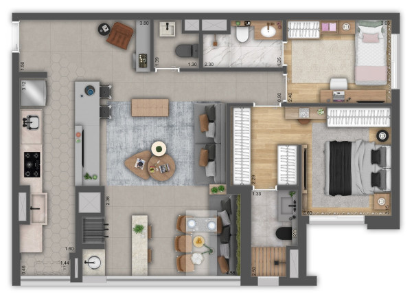 Foto do imóvel Apartamento com 3 Quartos à Venda, 80 m² em Freguesia Do ó - São Paulo