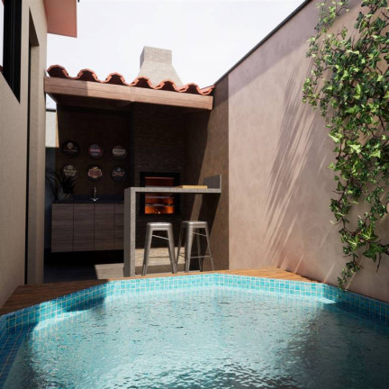Imagem Casa com 3 Quartos à Venda, 110 m² em Vila Tupi - Praia Grande