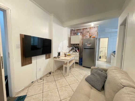 Foto do imóvel Apartamento com 1 Quarto à Venda, 48 m² em José Menino - Santos