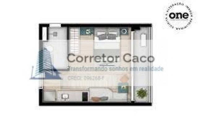 Imagem Apartamento com 1 Quarto à Venda, 33 m² em Ipiranga - São Paulo
