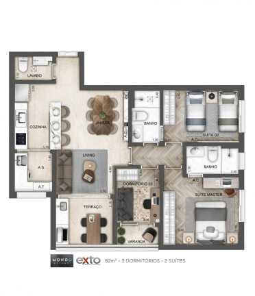 Imagem Apartamento com 2 Quartos à Venda, 65 m² em Vila Andrade - São Paulo
