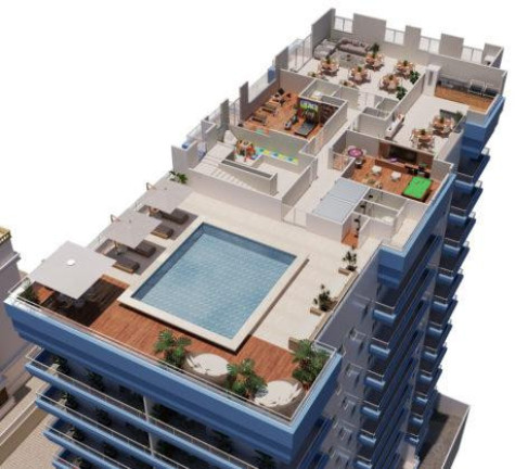 Imagem Apartamento com 2 Quartos à Venda, 81 m² em Centro - Mongaguá