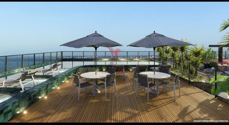 Foto do imóvel Flat com 1 Quarto à Venda, 18 m² em Cabo Branco - João Pessoa