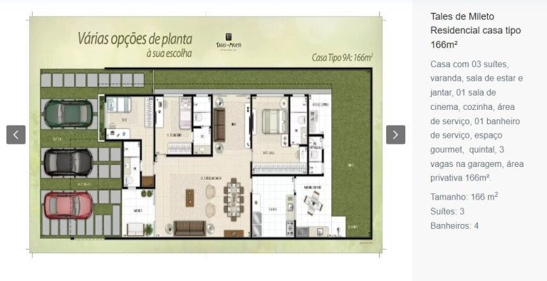 Imagem Casa de Condomínio com 3 Quartos à Venda, 134 m² em Flores - Manaus