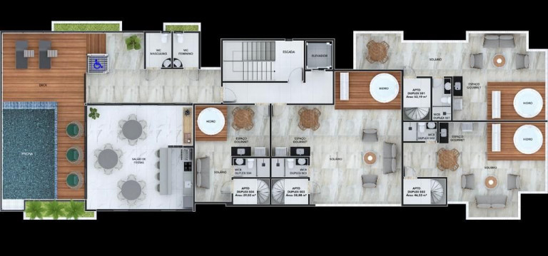 Imagem Apartamento com 2 Quartos à Venda, 48 m² em Jardim Oceania - João Pessoa
