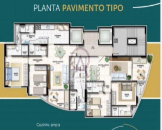 Imagem Imóvel com 2 Quartos à Venda, 72 m² em Caminho Das árvores - Salvador