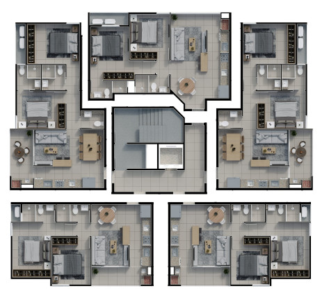 Imagem Apartamento com 2 Quartos à Venda, 58 m² em Tabuleiro - Camboriú