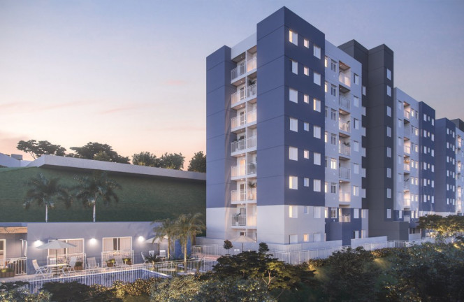 Imagem Apartamento com 1 Quarto à Venda, 37 m² em Jardim Barro Branco - Cotia