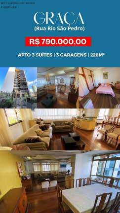 Foto do imóvel Imóvel com 3 Quartos à Venda, 228 m² em Graça - Salvador