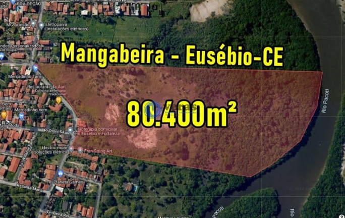 Imagem Terreno à Venda, 80.400 m² em Mangabeira - Eusébio