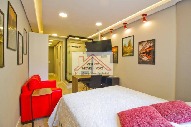 Foto do imóvel Apartamento com 1 Quarto à Venda, 30 m² em República - São Paulo