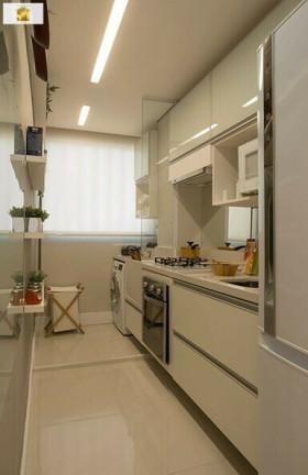Imagem Apartamento com 3 Quartos à Venda, 57 m² em Vila Valparaíso - Santo André