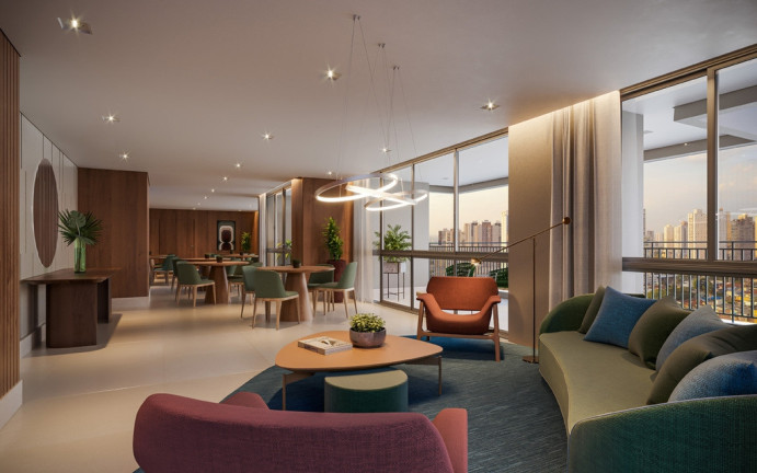 Foto do imóvel Apartamento com 3 Quartos à Venda, 95 m² em Vila Dom Pedro I - São Paulo
