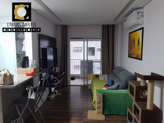 Foto do imóvel Apartamento com 3 Quartos à Venda, 81 m² em Estuário - Santos