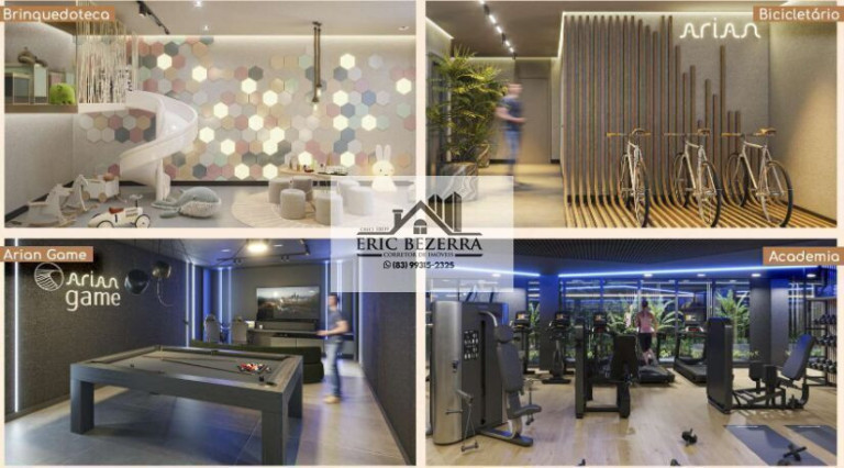 Foto do imóvel Flat com 1 Quarto à Venda, 33 m² em Intermares - Cabedelo