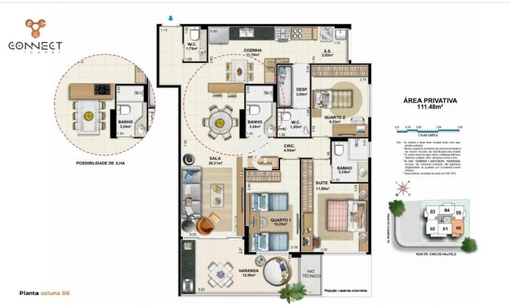 Foto do imóvel Apartamento com 3 Quartos à Venda, 111 m² em Icaraí - Niterói