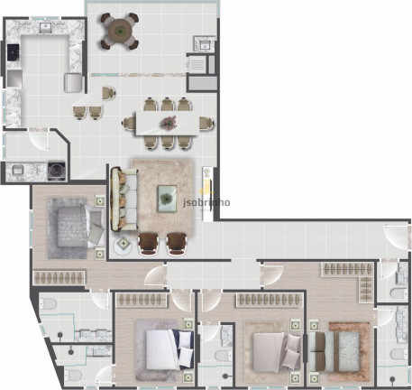 Imagem Apartamento com 3 Quartos à Venda, 163 m² em Centro - Itapema