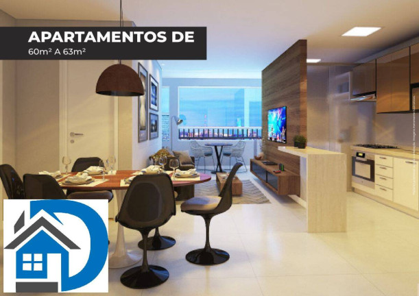 Imagem Apartamento com 2 Quartos à Venda, 60 m² em Jardim São Carlos - Sorocaba