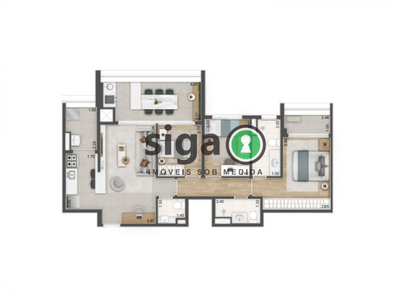 Imagem Apartamento com 3 Quartos à Venda, 95 m² em Alto Da Boa Vista - São Paulo