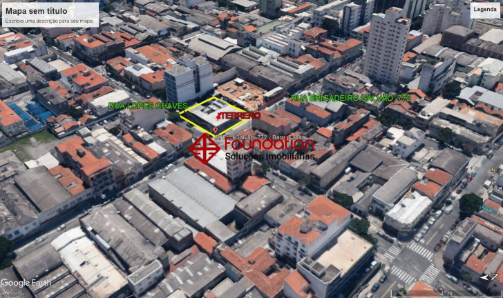 Foto do imóvel Terreno à Venda, 959 m² em Barra Funda - São Paulo