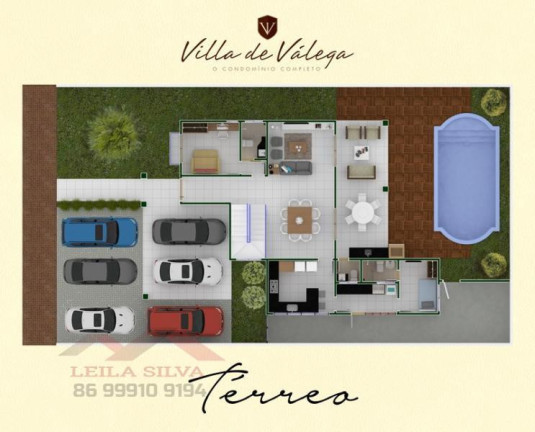 Imagem Casa com 5 Quartos à Venda, 287 m² em Gurupi - Teresina