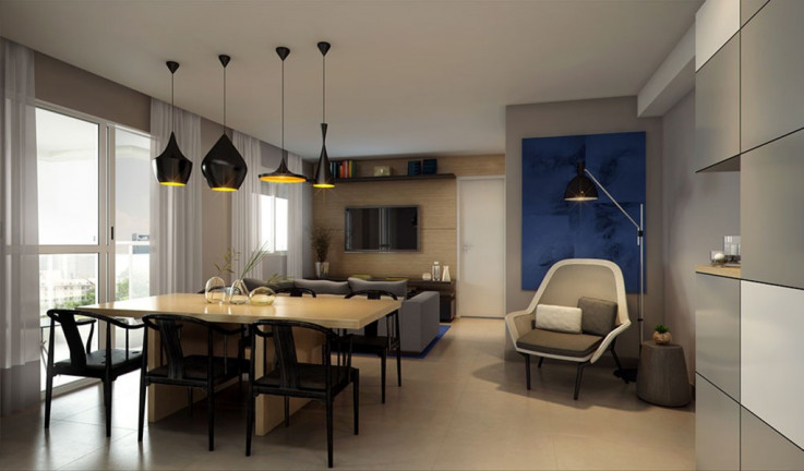 Foto do imóvel Studio com 1 Quarto à Venda, 36 m² em Parque Santa Cecília - São Paulo
