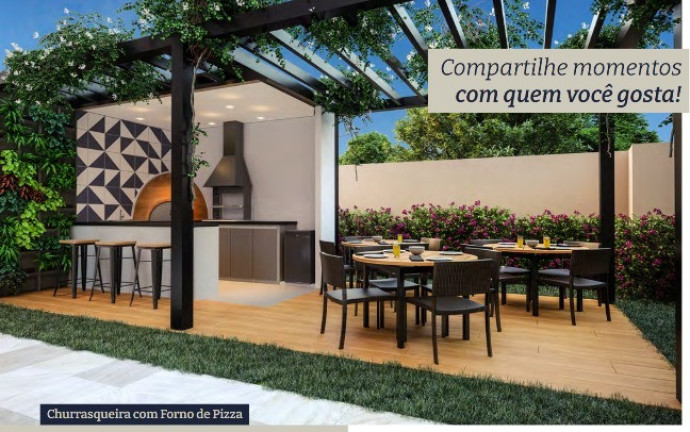 Imagem Apartamento com 2 Quartos à Venda, 47 m² em Vila Palmares - Santo André