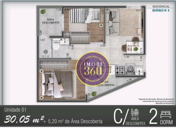 Imagem Apartamento com 2 Quartos à Venda, 31 m² em Vila Matilde - São Paulo