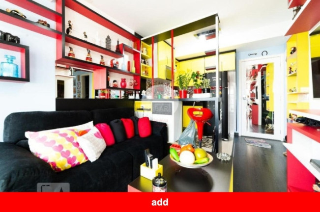 Foto do imóvel Apartamento com 1 Quarto à Venda, 33 m² em Brooklin Paulista - São Paulo